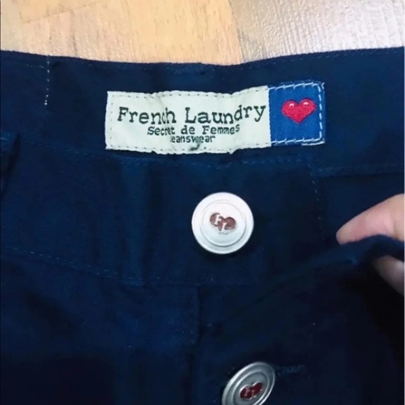 NWT French Laundry Navy Blue denim jeans size 10 / 30 inches - Picture 10 of 10